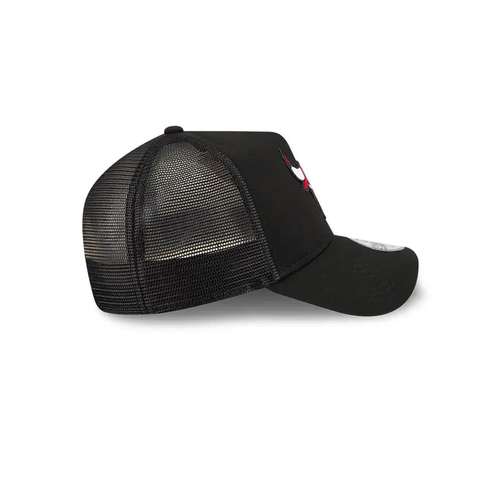 NEW ERA 9FORTY A-FRAME NBA CHICAGO BULLS CLASSIC TRUCKER GORRA AJUSTABLE NEGRA