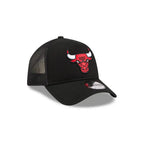 NEW ERA 9FORTY A-FRAME NBA CHICAGO BULLS CLASSIC TRUCKER GORRA AJUSTABLE NEGRA