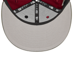 NEW ERA 59FIFTY MLB NEW YORK YANKEES CONTRAST PIN GORRA CERRADA VINOTINTO