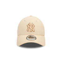 NEW ERA 9FORTY MLB NEW YORK YANKEES OUTLINE LOGO COLLECTION GORRA AJUSTABLE BEIGE