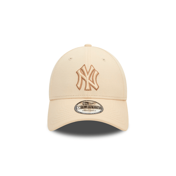 NEW ERA 9FORTY MLB NEW YORK YANKEES OUTLINE LOGO COLLECTION GORRA AJUSTABLE BEIGE