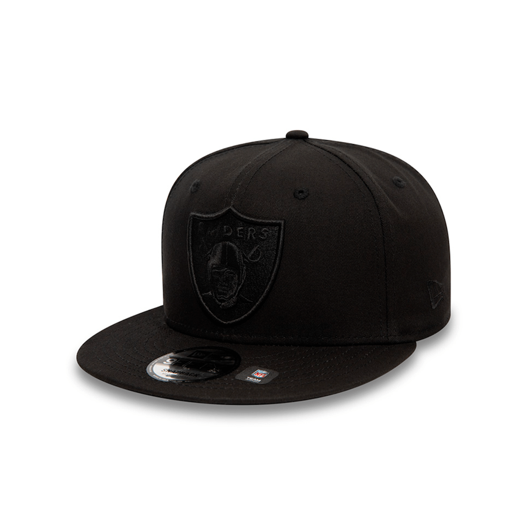 NEW ERA 9FIFTY NFL LAS VEGAS RAIDERS MONOCHROME COLLECTION GORRA AJUSTABLE NEGRA