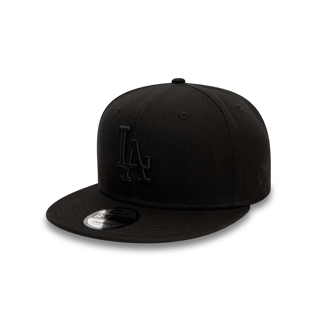 NEW ERA 9FIFTY MLB LOS ANGELES DODGERS MONOCHROME COLLECTION GORRA AJUSTABLE NEGRA