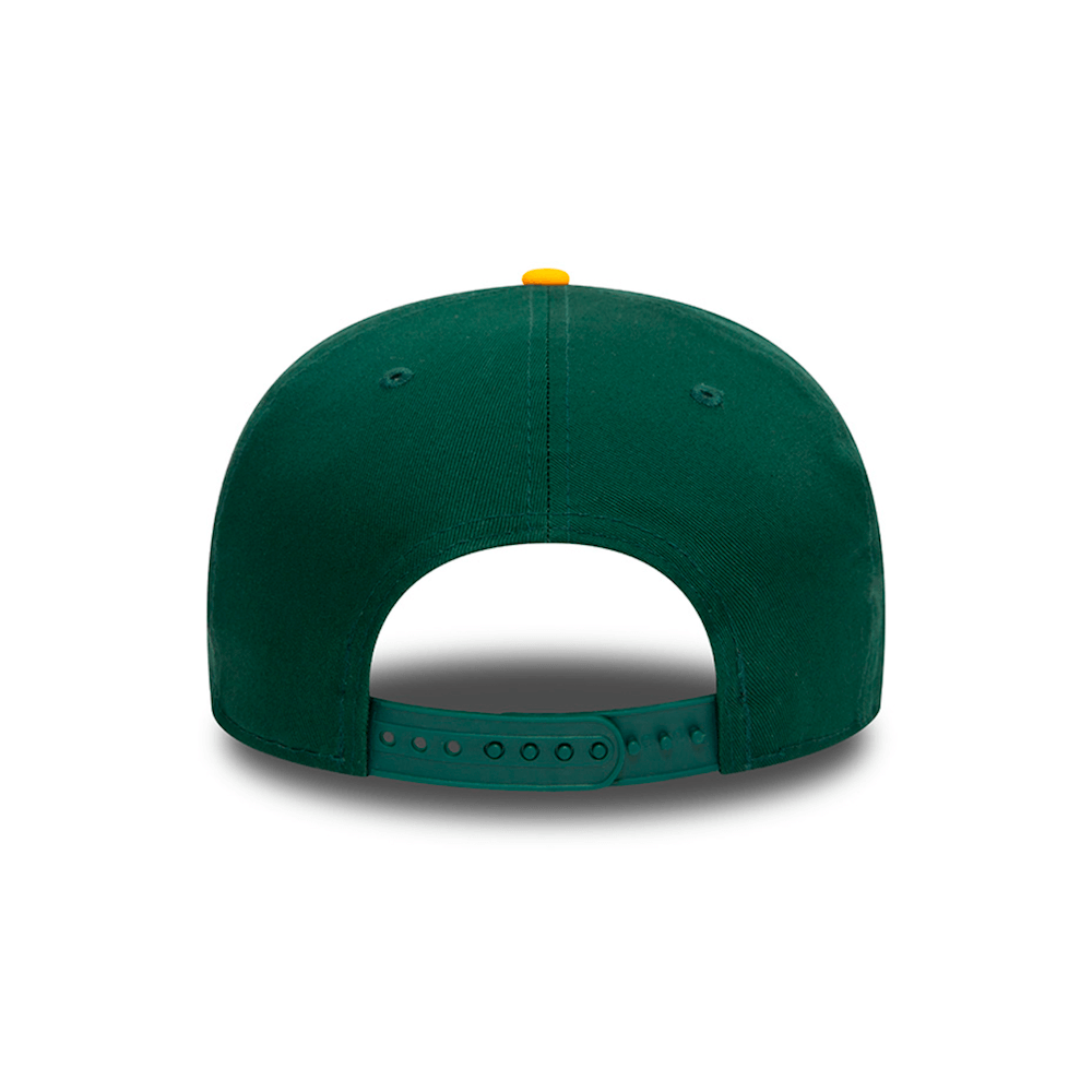 NEW ERA 9FIFTY MLB OAKLAND ATHLETICS WS TEAM COLOR GORRA AJUSTABLE VERDE / AMARILLO