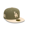 NEW ERA 59FIFTY MLB LOS ANGELES DODGERS SIDE PATCH COLLECTION GORRA CERRADA VERDE