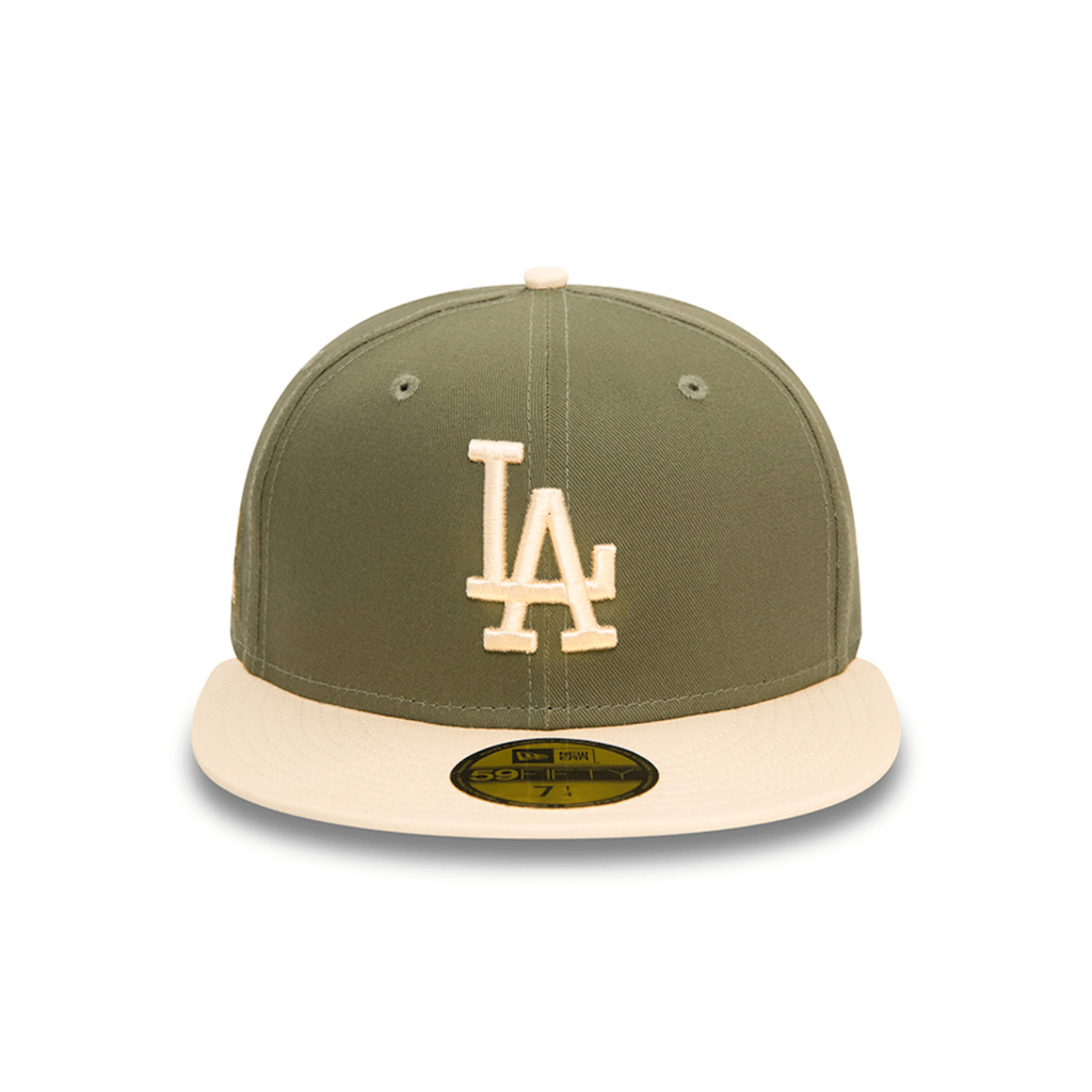 NEW ERA 59FIFTY MLB LOS ANGELES DODGERS SIDE PATCH COLLECTION GORRA CERRADA VERDE