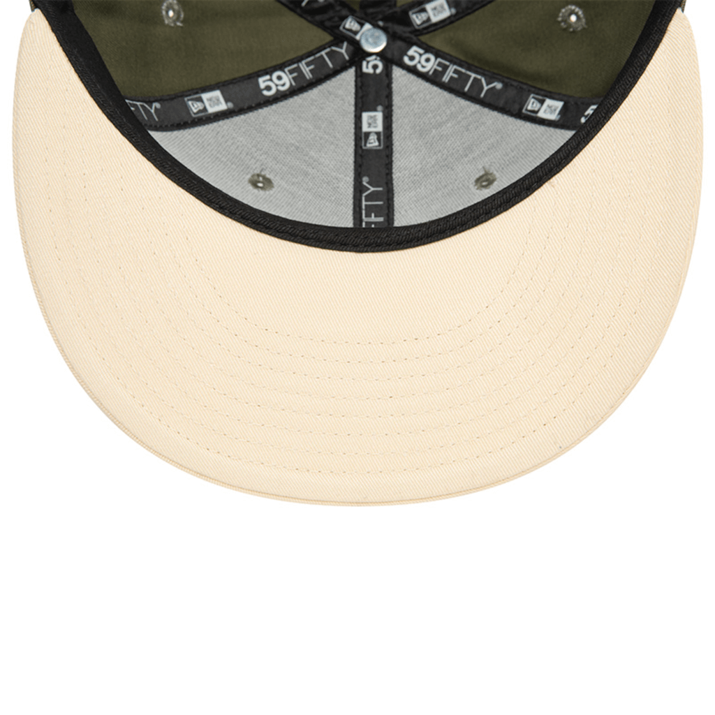 NEW ERA 59FIFTY MLB LOS ANGELES DODGERS SIDE PATCH COLLECTION GORRA CERRADA VERDE