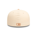NEW ERA 59FIFTY MLB NEW YORK YANKEES SIDE PATCH GORRA CERRADA BEIGE