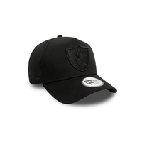 NEW ERA 9FORTY E FRAME NFL LAS VEGAS RAIDERS MONOCHROME COLLECTION GORRA AJUSTABLE NEGRA