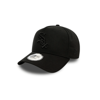 NEW ERA 9FORTY E FRAME MLB CHICAGO WHITE SOX MONOCHROME COLLECTION GORRA AJUSTABLE NEGRA