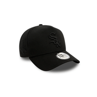 NEW ERA 9FORTY E FRAME MLB CHICAGO WHITE SOX MONOCHROME COLLECTION GORRA AJUSTABLE NEGRA