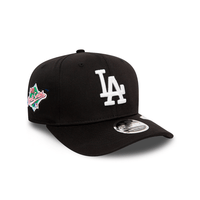 NEW ERA 9FIFTY NBA LOS ANGELES DODGERS WORLD SERIES COLLECTION GORRA AJUSTABLE NEGRA