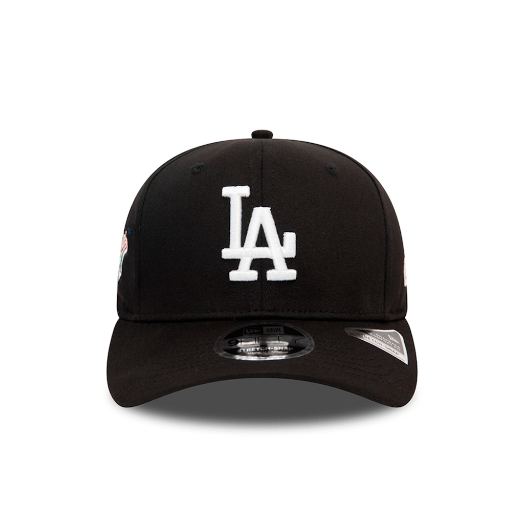 NEW ERA 9FIFTY NBA LOS ANGELES DODGERS WORLD SERIES COLLECTION GORRA AJUSTABLE NEGRA