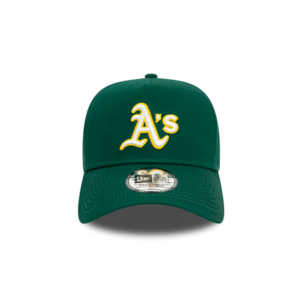 NEW ERA 9FORTY E FRAME MLB OAKLAND ATHLETICS WORLD SERIES COLLECTION GORRA AJUSTABLE VERDE