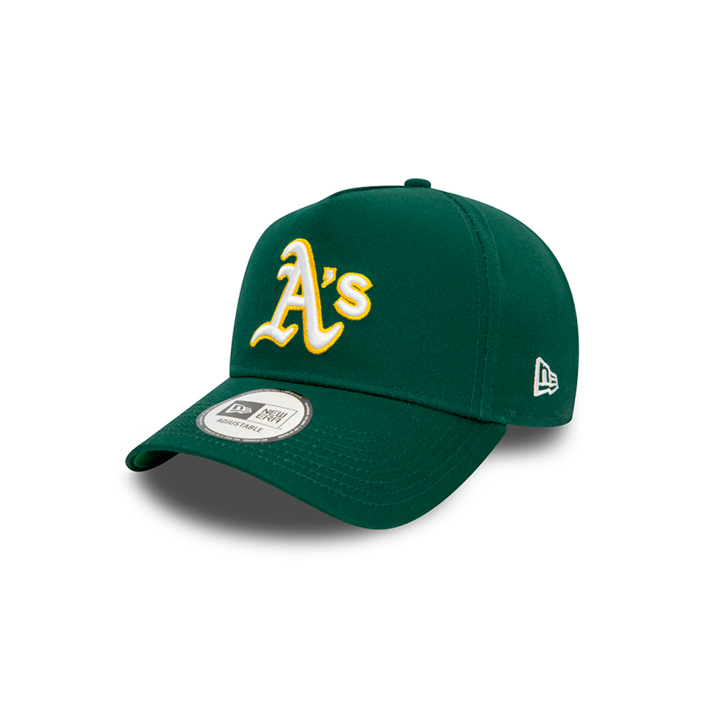 NEW ERA 9FORTY E FRAME MLB OAKLAND ATHLETICS WORLD SERIES COLLECTION GORRA AJUSTABLE VERDE