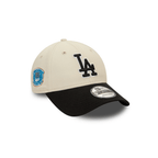 NEW ERA 9FORTY MLB LOS ANGELES DODGERS 1955 WORLD CHAMPIONSHIP PATCH GORRA AJUSTABLE NEGRO