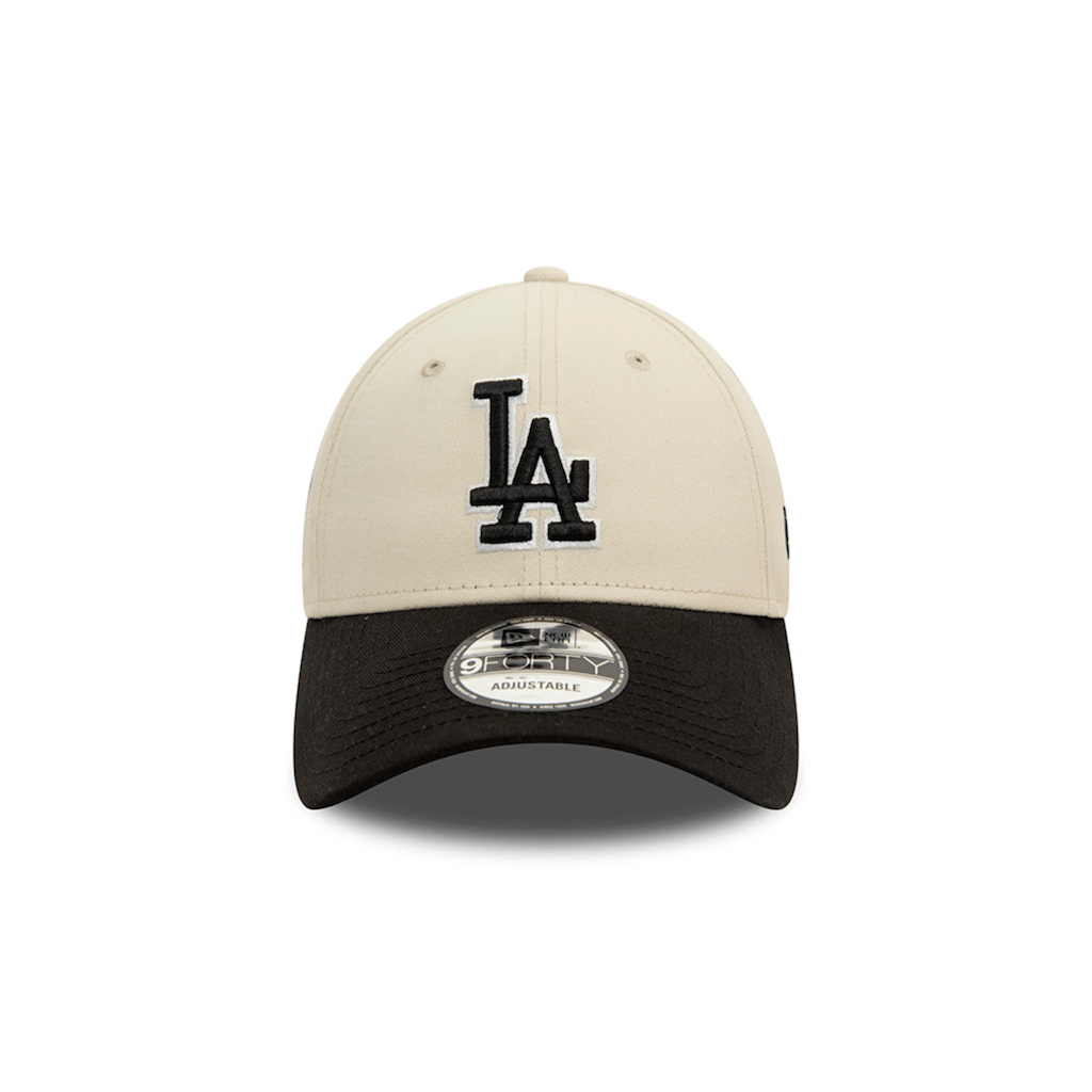 NEW ERA 9FORTY MLB LOS ANGELES DODGERS 1955 WORLD CHAMPIONSHIP PATCH GORRA AJUSTABLE NEGRO