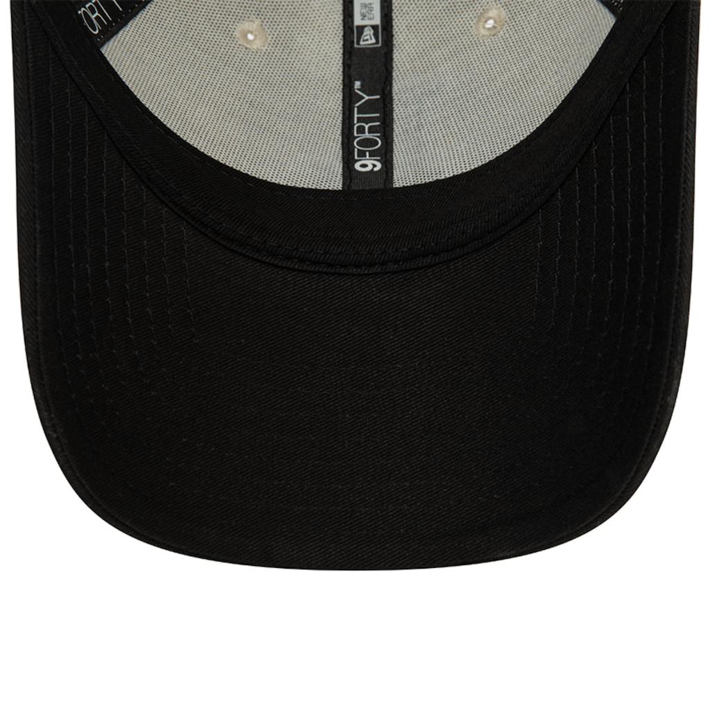 NEW ERA 9FORTY MLB LOS ANGELES DODGERS 1955 WORLD CHAMPIONSHIP PATCH GORRA AJUSTABLE NEGRO