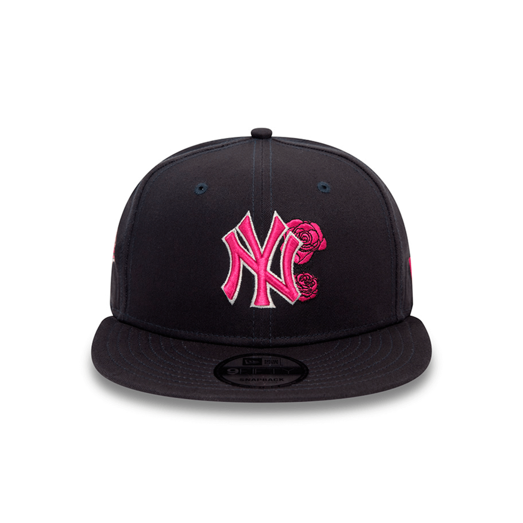 NEW ERA 9FIFTY MLB NEW YORK YANKEES SEASONAL FLOWER COLLECTION GORRA AJUSTABLE AZUL