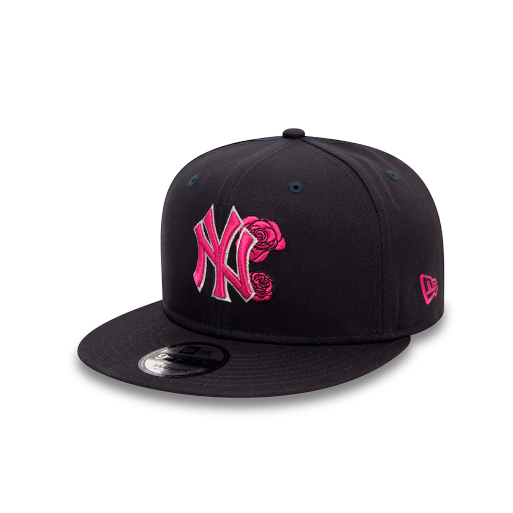 NEW ERA 9FIFTY MLB NEW YORK YANKEES SEASONAL FLOWER COLLECTION GORRA AJUSTABLE AZUL