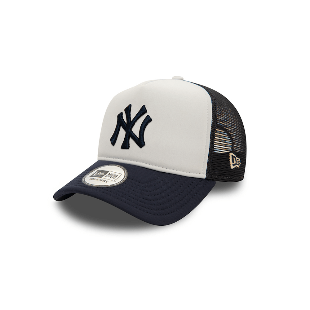 NEW ERA 9FORTY A FRAME NY YANKEES WORLD SERIES GORRA CAMIONERA AJUSTABLE AZUL / BLANCO