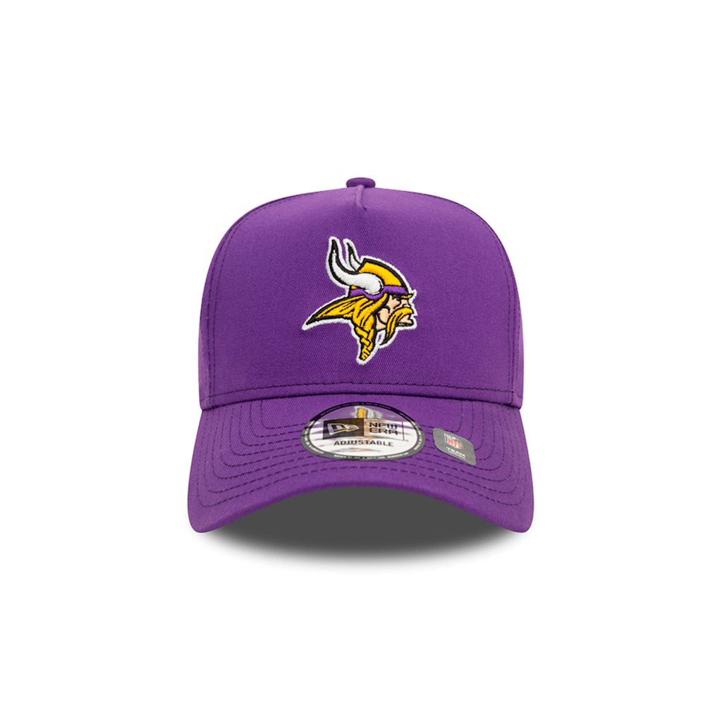 NEW ERA 9FORTY E FRAME NFL MINNESOTA VIKINGS TEAM COLORS GORRA AJUSTABLE MORADO
