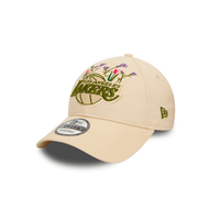 NEW ERA 9FORTY NBA LOS ANGELES LAKERS FLOWER ICON COLLECTION GORRA AJUSTABLE BEIGE