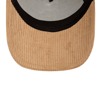 NEW ERA 9FORTY A-FRAME MLB BOSTON RED SOX CORD ESSENTIALS TRUCKER GORRA AJUSTABLE CAFE