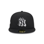 NEW ERA 59FIFTY MLB NEW YORK YANKEES DOODLES GORRA CERRADA NEGRA