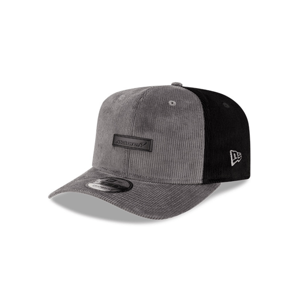 NEW ERA 9FIFTY F1 MCLAREN AUTOMOTIVE CANVAS GORRA AJUSTABLE GRIS