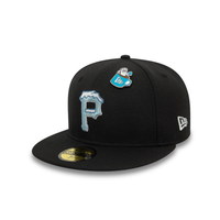 NEW ERA 59FIFTY MLB PITTSBURGH PIRATES WINTER PIN PACK COLLECTION GORRA CERRADA NEGRA