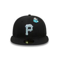 NEW ERA 59FIFTY MLB PITTSBURGH PIRATES WINTER PIN PACK COLLECTION GORRA CERRADA NEGRA