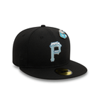 NEW ERA 59FIFTY MLB PITTSBURGH PIRATES WINTER PIN PACK GORRA CERRADA NEGRA