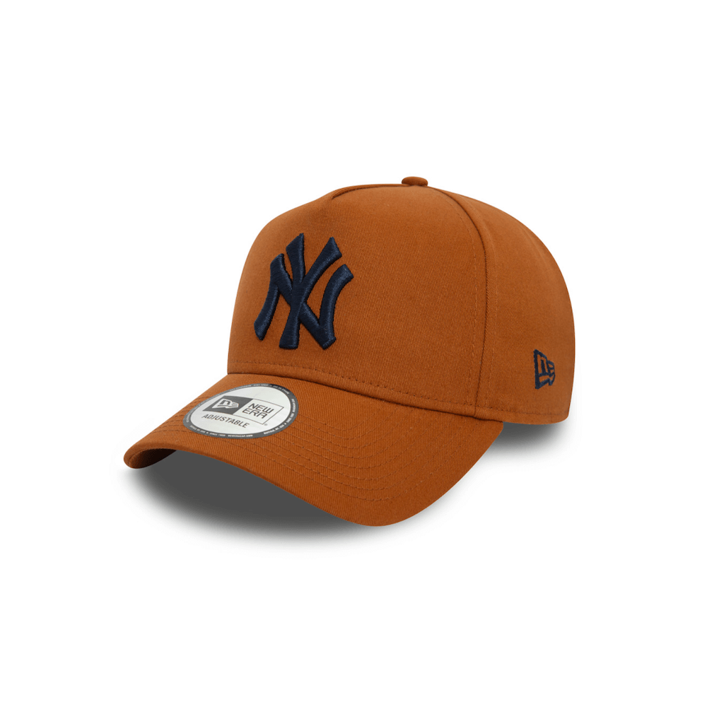 NEW ERA 9FORTY E FRAME MLB NEW YORK YANKEES LEAGUE ESSENTIAL GORRA AJUSTABLE CAFE