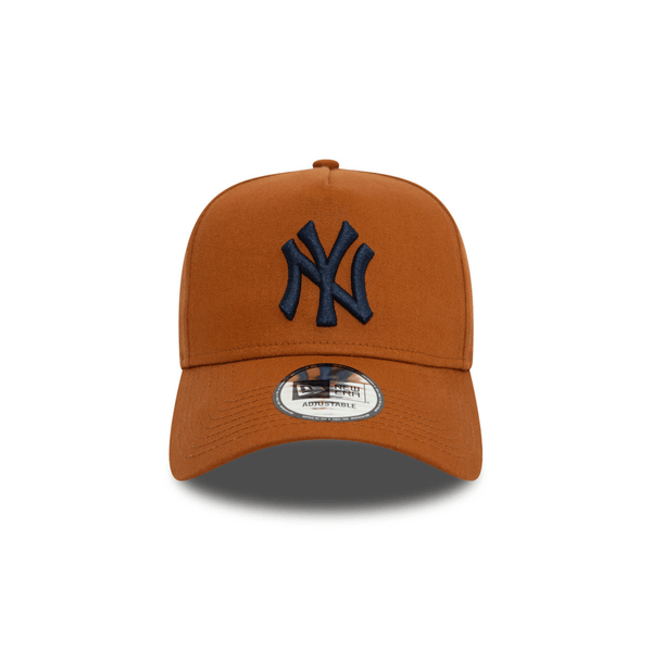 NEW ERA 9FORTY E FRAME MLB NEW YORK YANKEES LEAGUE ESSENTIAL GORRA AJUSTABLE CAFE