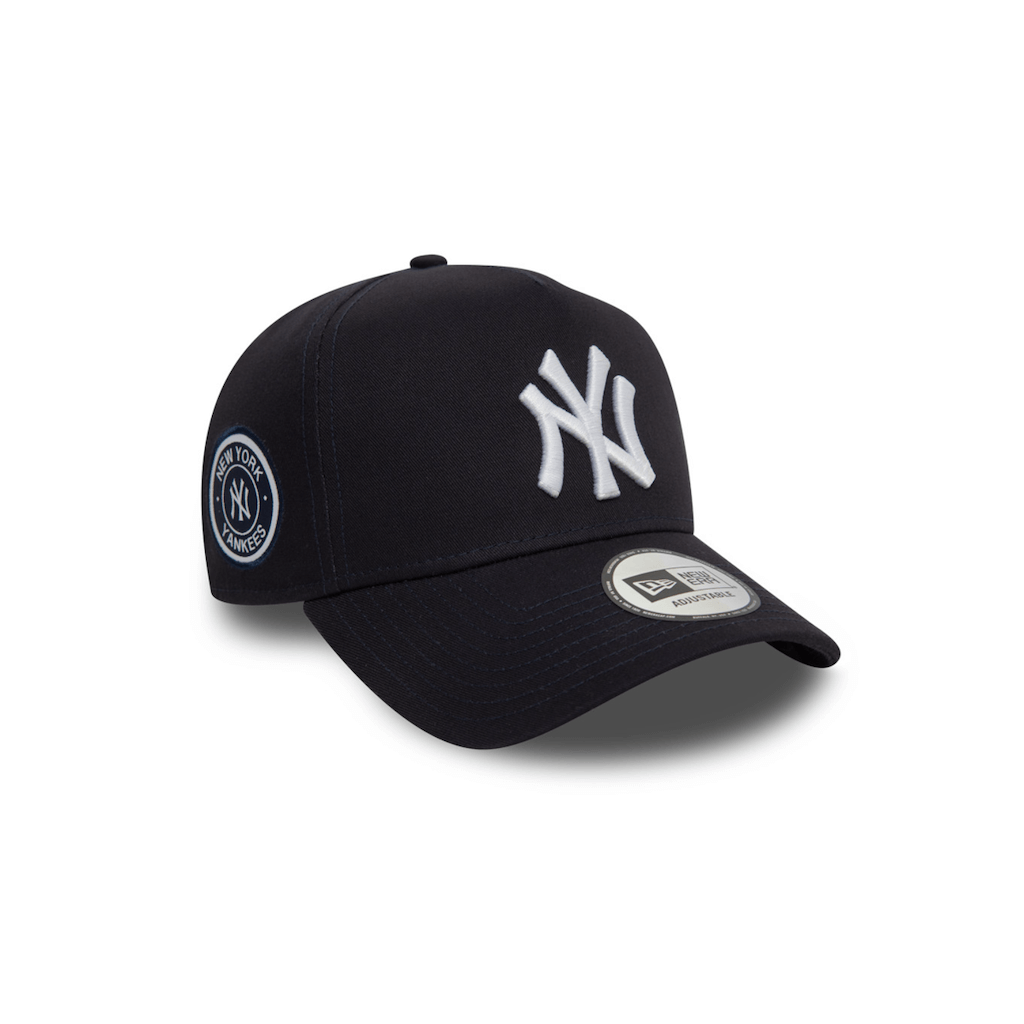 NEW ERA 9FORTY E FRAME MLB NY YANKEES PATCH GORRA AJUSTABLE AZUL NAVY