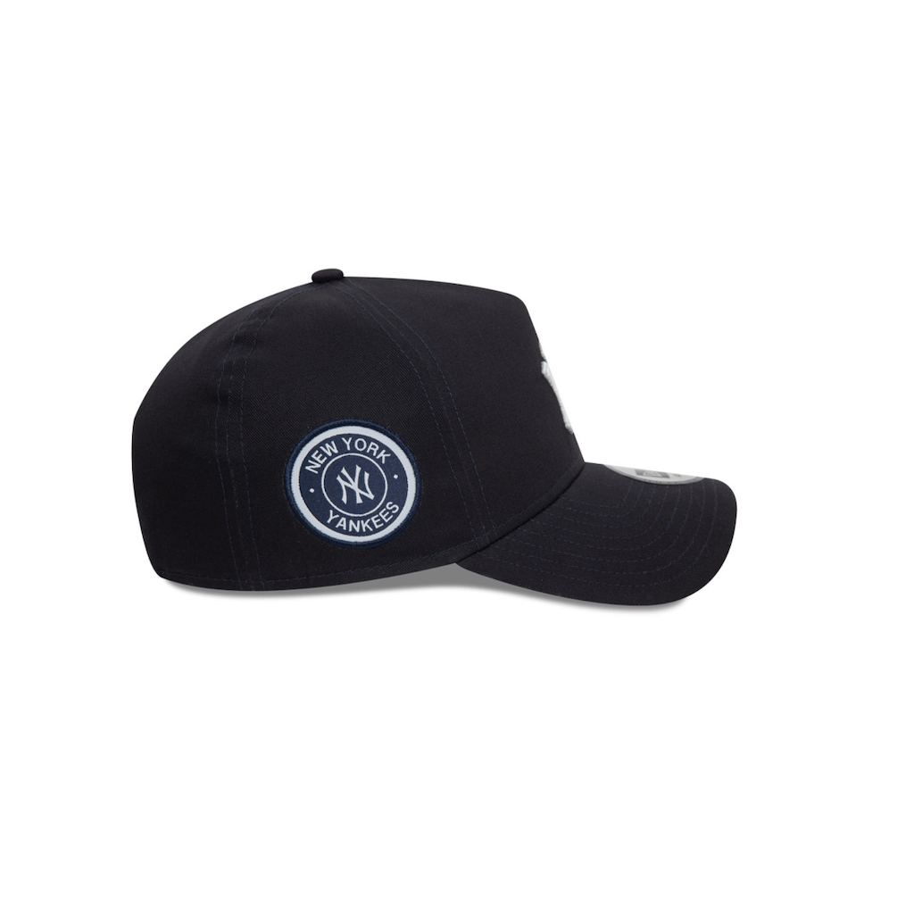 NEW ERA 9FORTY E FRAME MLB NY YANKEES PATCH GORRA AJUSTABLE AZUL NAVY