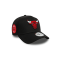 NEW ERA 9FORTY E FRAME NBA CHICAGO BULLS PATCH GORRA AJUSTABLE NEGRA