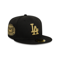 NEW ERA 59FIFTY MLB LOS ANGELES DODGERS COOPS GORRA CERRADA NEGRA