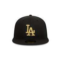 NEW ERA 59FIFTY MLB LOS ANGELES DODGERS COOPS GORRA CERRADA NEGRA