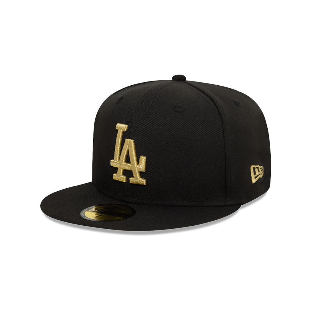 NEW ERA 59FIFTY MLB LOS ANGELES DODGERS COOPS GORRA CERRADA NEGRA