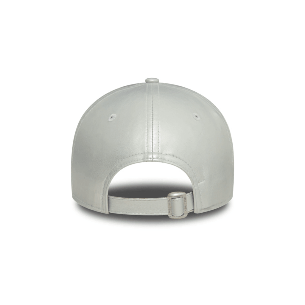 NEW ERA 9FORTY MLB NEW YORK YANKEES FAUX LEATHER GORRA AJUSTABLE GRIS