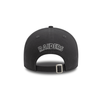 NEW ERA 9FORTY NFL LAS VEGAS RAIDERS METALLIC OUTLINE GORRA AJUSTABLE GRIS