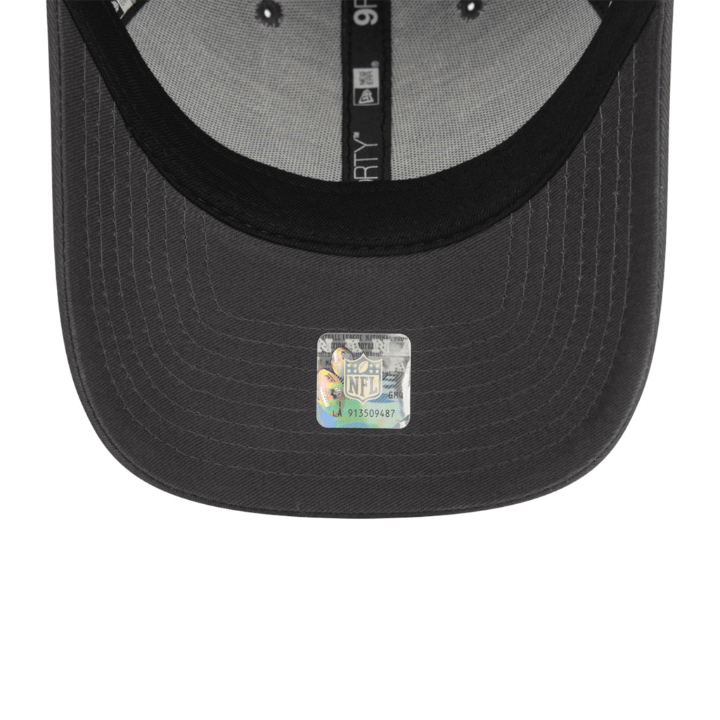 NEW ERA 9FORTY NFL LAS VEGAS RAIDERS METALLIC OUTLINE GORRA AJUSTABLE GRIS