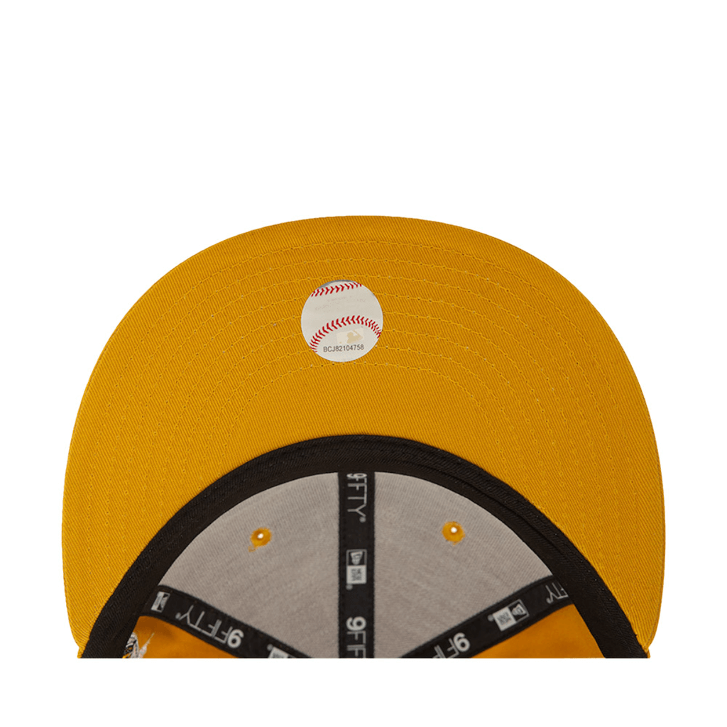 NEW ERA 9FIFTY MLB DETROIT TIGERS WOODMARK PATCH GORRA AJUSTABLE AMARILLA