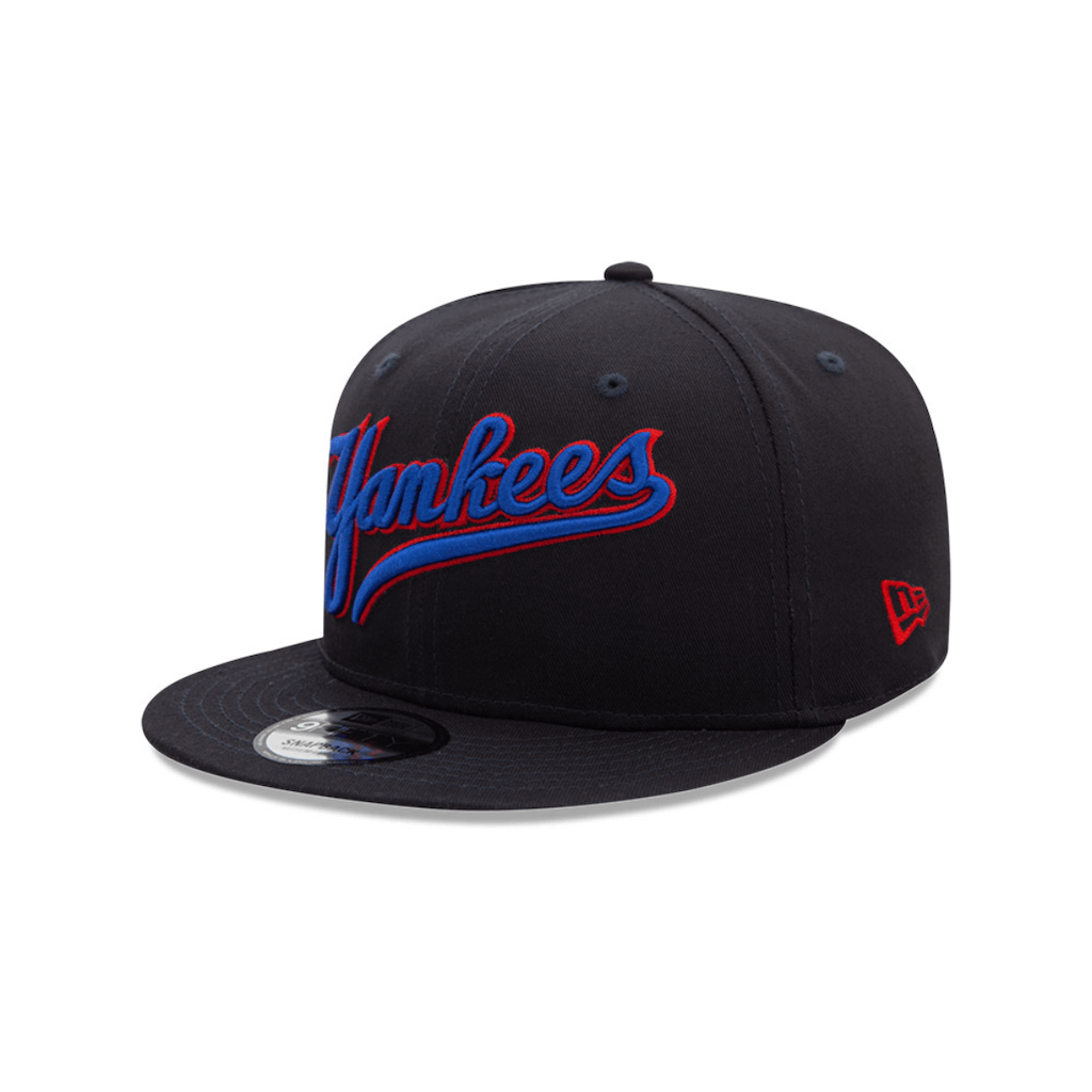 NEW ERA 9FIFTY MLB NEW YORK YANKEES WOODMARK PATCH GORRA AJUSTABLE AZUL NAVY
