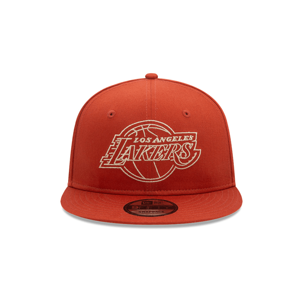 NEW ERA 9FIFTY NBA LOS ANGELES LAKERS WOODMARK GORRA AJUSTABLE NARANJA