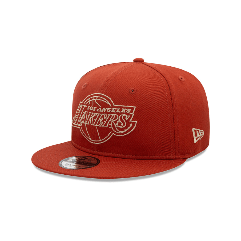 NEW ERA 9FIFTY NBA LOS ANGELES LAKERS WOODMARK GORRA AJUSTABLE NARANJA