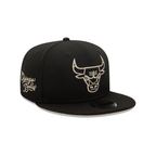 NEW ERA 9FIFTY NBA CHICAGO BULLS WOODMARK GORRA AJUSTABLE NEGRA