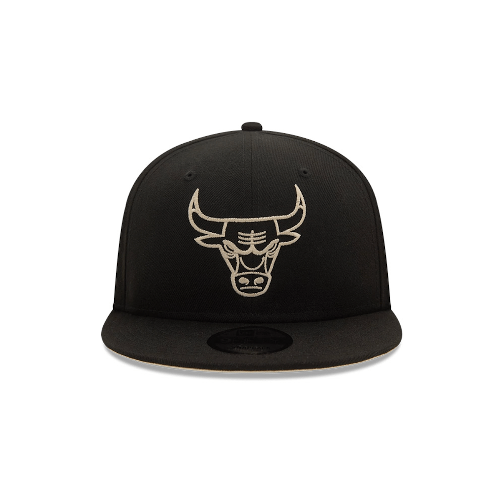 NEW ERA 9FIFTY NBA CHICAGO BULLS WOODMARK GORRA AJUSTABLE NEGRA